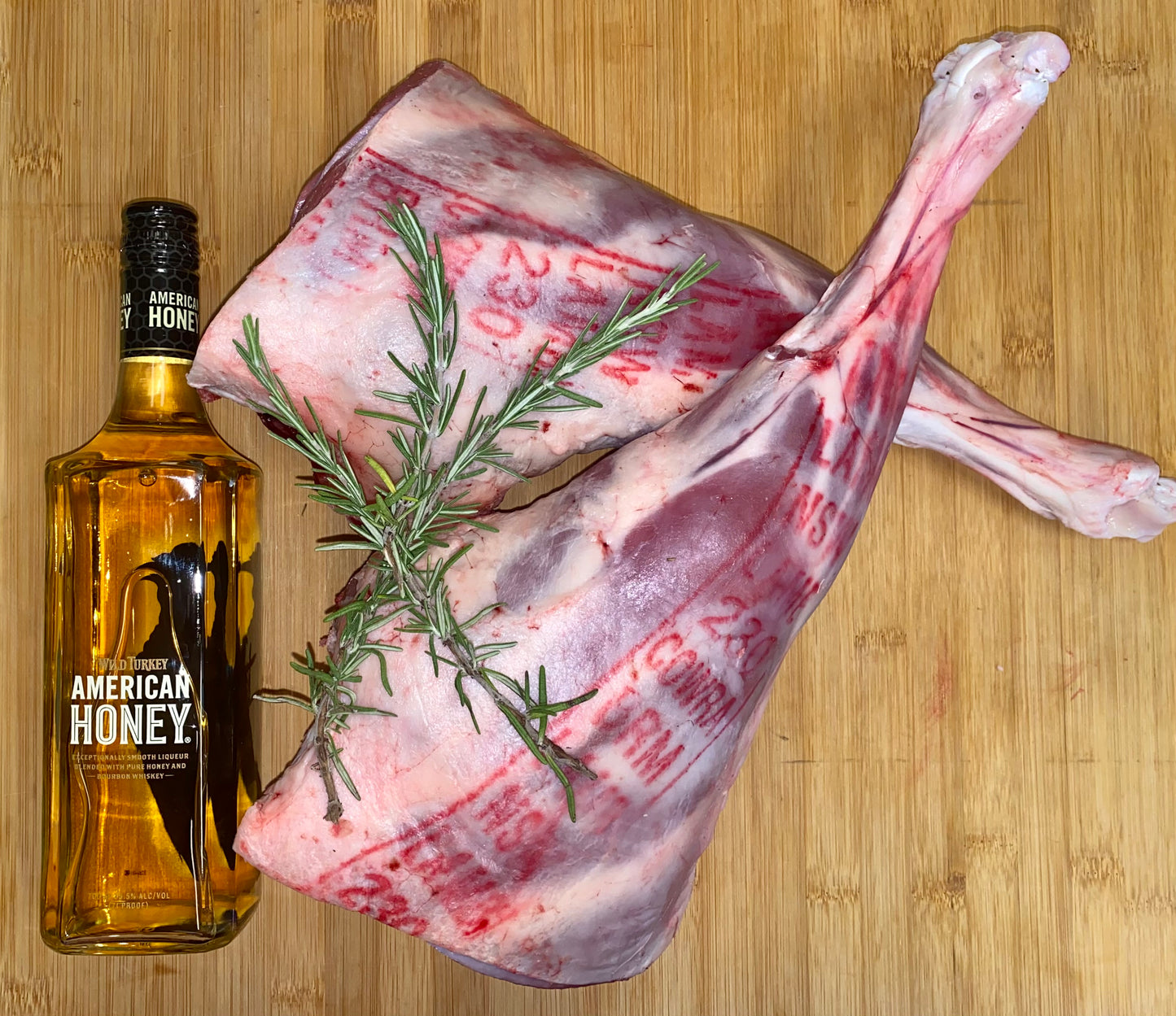 Wild turkey aged lamb leg (whole2.5kg)